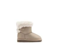 Conguitos Botas Australianas Niña Fur Australian Boots Bronce - Botas Australianas para niños con forro polar (Bronce/Talla 34)