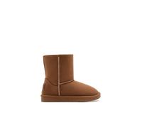 Conguitos Botas Australianas Repelente al Agua Australian Boots Tan - Botas Australianas para niños con forro polar (Beige/Talla 23)