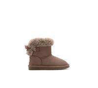 Conguitos Botas Australianas Repelente al Agua Australian Boots Taupe - Botas Australianas para niños con forro polar (Taupe/Talla 25)