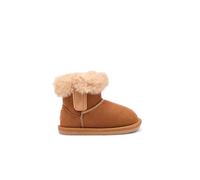 Conguitos - Botas de Niños Estilo Australianas Goflex Suela Antideslizante para Niños y Niñas (Marrón/Talla 32)