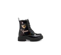 Conguitos - Botas Niños Detalle Corazones Negro para Niña (Multicolor/Talla 31)