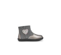 Conguitos - Botines De Niña Barefoot Con Corazón para Niña (Gris/Talla 35)