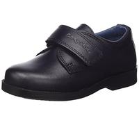 Conguitos Colegiales Niño Piel Goflex - Zapatos para niños, Marino, 32 EU