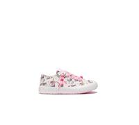 Conguitos COSH284066 Zapatillas Blancas para niñas, Lonas de Unicornio con Cordones Rosa, Zapatillas de Verano para niñas con Unicornios NIÑA Zapatillas Blanco 36
