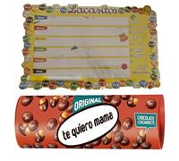 Conguitos Megatubo 1,2 KG-"Te quiero mamá" + PLANIFICADOR MAGNÉTICO