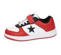 Conguitos NAPA Red-White, Zapatillas Unisex niños, Rojo, 34 EU