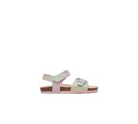 Conguitos - Sandalias Abiertas de Niña Arcoíris Buckle Bio para Niña (Multicolor/Talla 27)