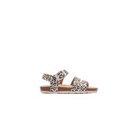 Conguitos - Sandalias Abiertas de Niña Bio Tiras con Estampado Leopardo para Niña (Multicolor/Talla 31)
