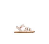 Conguitos - Sandalias Abiertas de Niña Brillantes Respetuosas Goflex en para Niña (Beige/Talla 32)