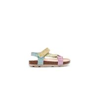 Conguitos - Sandalias Bio Niña Estampado Glitter para Niña (Multicolor/Talla 32)