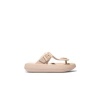 Conguitos - Sandalias de Dedo Cierre Hebilla en para Niños o Adultos Unisex (Beige/Talla 39)