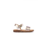 Conguitos - Sandalias de Niña Metalizadas en Multicolor para Niña (Multicolor/Talla 27)