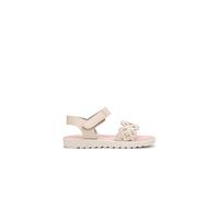Conguitos - Sandalias de Niña s con Corte de Mariposa para Niña (Beige/Talla 29)