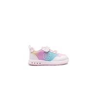 Conguitos - Zapatilla de Niña con Luces Barefoot Goflex con Logo Lateral para Niña (Multicolor/Talla 31)