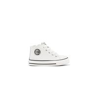 Conguitos - Zapatillas Altas Casual para niños cómodas (Blanco/Talla 32)