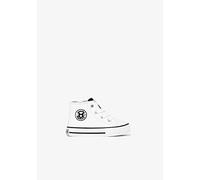 Conguitos Zapatillas Altas de Bebé Logo Blanco - Zapatillas Casual para niños cómodas (Blanco/Talla 27)