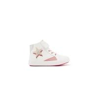 Conguitos - Zapatillas Altas Estrella para Niña (Blanco/Talla 36)