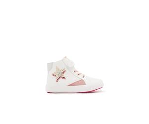 Conguitos - Zapatillas Altas Estrella para Niña (Blanco/Talla 36)