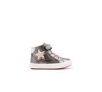 Conguitos - Zapatillas Altas Casual para niños cómodas (Gris Plomo/Talla 36)