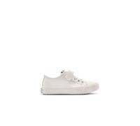 Conguitos - Zapatillas Bajas de Niños con Cierre Adherente en Blanco para Niños y Niñas (Blanco/Talla 31)