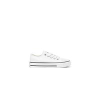 Conguitos - Zapatillas Casual para niños cómodas (Blanco/Talla 32)