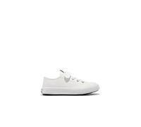 Conguitos - Zapatillas Cordones Elásticos Blanco para Niños y Niñas (Blanco/Talla 27)