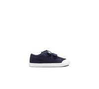 Conguitos Zapatillas de lona Barefoot Goflex para niños y niñas con cierre adherente Azul Talla 32