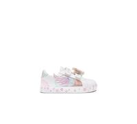 Conguitos - Zapatillas de Niña con Alas Pastel y Detalles de Unicornio para Niña (Multicolor/Talla 28)