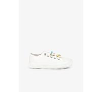 Conguitos - Zapatillas Niña Unicornio En Blanco para Niña (Blanco/Talla 36)