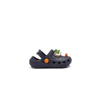 Conguitos - Zuecos de Niño Dino con Luces y Detalles de Dinosaurio para Niño (Multicolor/Talla 30)