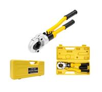 Coniaio 8T - Crimpadora hidráulica con cabezal giratorio de 360° | Alicates hidráulicos de 40 x 14 cm, modelo TH16-32 mm, mango ergonómico, para tubos compuestos de aluminio, tubos PEX y PB