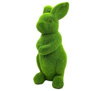 Coniglietto Di Pasqua - Tatua Di Coniglio Verde Decorazione A Di Coniglietto Pasquale | Statua Da Esterno Resistente Alle Intemperie Sculture Da Giardino Per Ingresso Corridoio Porta D'ingresso