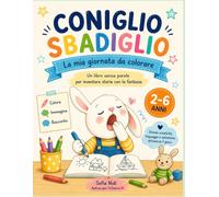 Coniglio Sbadiglio: La mia giornata da colorare