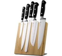 Coninx Bloque Magnético de Cuchillos | Soporte Cuchillos Cocina con Imán de Neodimio muy fuerte | Porta Cuchillos Cocina | Taco Cuchillos | Portacuchillos | Knife Block | Madera de Bambú