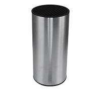 Coninx Bloque Universal para Cuchillos | Bloque Cilíndrico en Acero Inoxidable | Taco de Cuchillos | Soporte de Cuchillos de Cocina | Hecho de Caucho Termoplástico | Soporte para Utensilios de Cocina