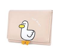 conisy Cartera de Piel con Bloqueo RFID para Mujer, tamaño pequeño, Triple Pliegue con Ventana de identificación, para niñas y Mujeres, tamaño pequeño, Casual