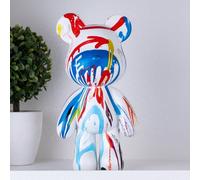 Coniuty - Estatua de Oso, Figura de Animal de Resina, decoración del hogar, Figura artística para Oficina, Sala de Estar, Dormitorio, Estante de Libros, Armario de TV, Escritorio (decoración Moderna)