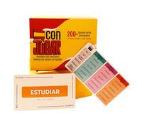 conJUGAR Flashcards de Verbos en Español: 200+ Verbos Esenciales con 3 Tiempos (Presente, Pasado y Futuro) + Cuaderno Digital Gratis con 1.000+ Frases de Práctica - Aprende Español Rápido