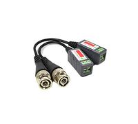 Conjunto 2 adaptadores CCTV PNI 201C Video Passive Balun BNC sobre Hilo 600m para Cable CAT5