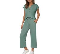 Conjunto 2 Piezas Conjunto Punto Mujer Piezas Gimnasio Invitada Invierno Y Golf Femeninos Pareja Licras Deportivas Jogger Rosa Inglés Malla Xxl Hija Bicicleta Felpa Pink Amarilla