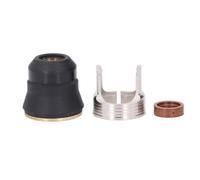 Conjunto 3 Piezas de Accesorios para Antorchas de Plasma 60 IPT 60 PT40, Cazoleta, Separador y Anillo de Remolino - Repuestos Duraderos, Compatibles y Rápido Cambio para Corte