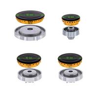 Conjunto 4 quemadores/fuegos con base compatible con cocina de gas Teka, Fagor, Balay