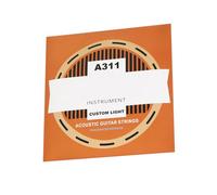 Conjunto 6 Cuerdas Guitarra Repuesto Guitarra Acústica Piezas Cuerda Acústica Acero Acústico Acero Con Alto Contenido Guitarra Eléctrica Acero Carbono