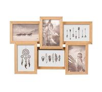 Atmosphera Marco de pared Naturaleza Revoltijo, madera, 6 imágenes, 10 x 15 cm