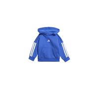 Conjunto adidas 3 bandas fl hd jog bebés azul / blanco / blanco 12 - 18 MESES