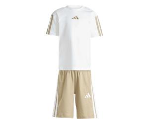 CONJUNTO ADIDAS BLANCO ESSENTIALS T-SHIRT SET KC6149 Unisex Kids