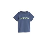 Conjunto adidas i lin co set infantil azul/gris 3 - 6 MESES