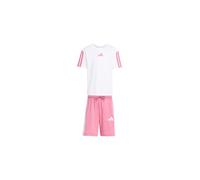 Conjunto adidas lk 3 bandas t-set 160 infantil blanco/fusros 5 - 6 AÑOS