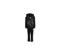 Conjunto adidas lk camo fl set infantil negro/blanco 5 - 6 AÑOS