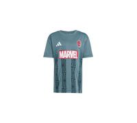 Conjunto adidas lk mrvl sm tset infantil azul 6 - 7 AÑOS